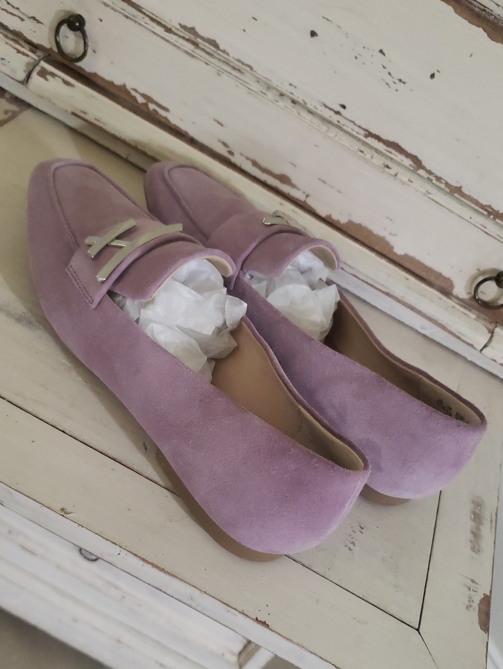 Franco Sarto Petola Suede Flat 9.5 - Picture 3 of 10